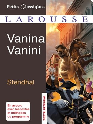 cover image of Vanina vanini